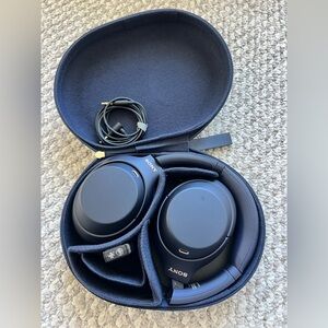 Sony Over-Ear Bluetooth Headphones in Dark Gray